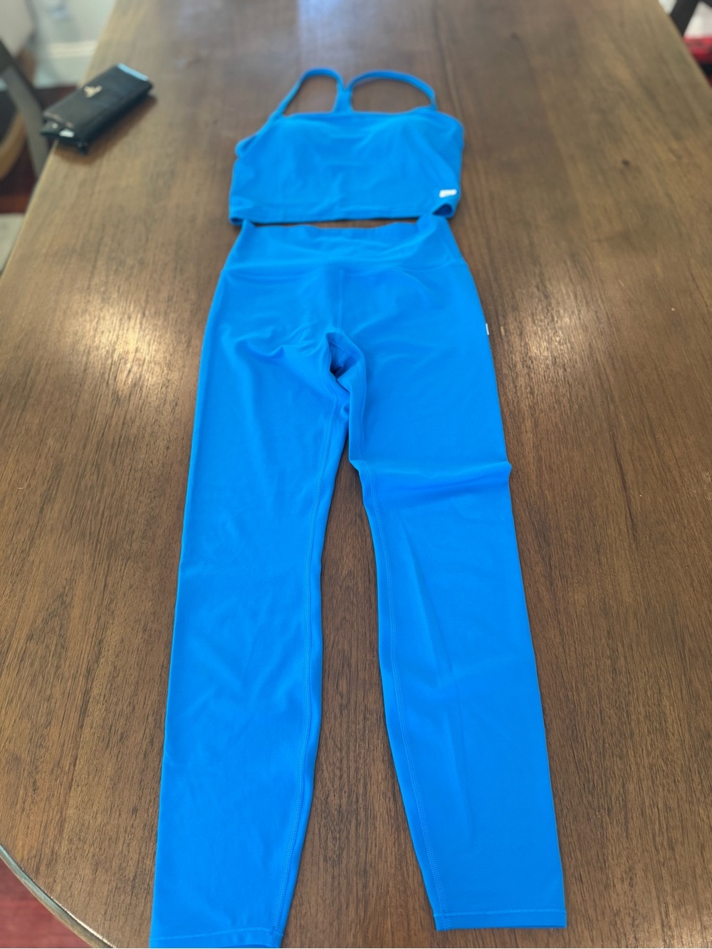 Vuori Girls Bright Blue Performance Leggings